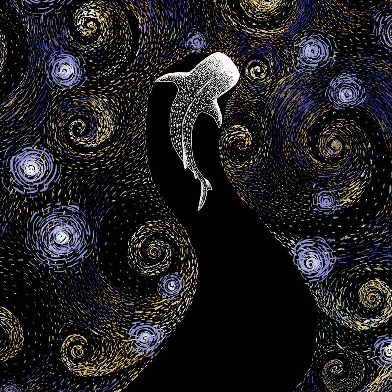 Mangeur d'Étoiles Dans le Style Van Gogh Coloré