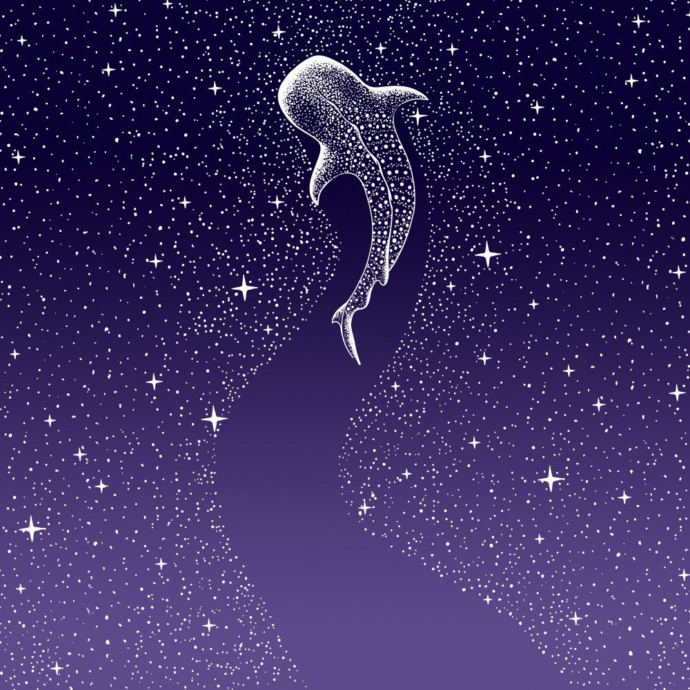 Star Eater Dark Blue To Purple Grad