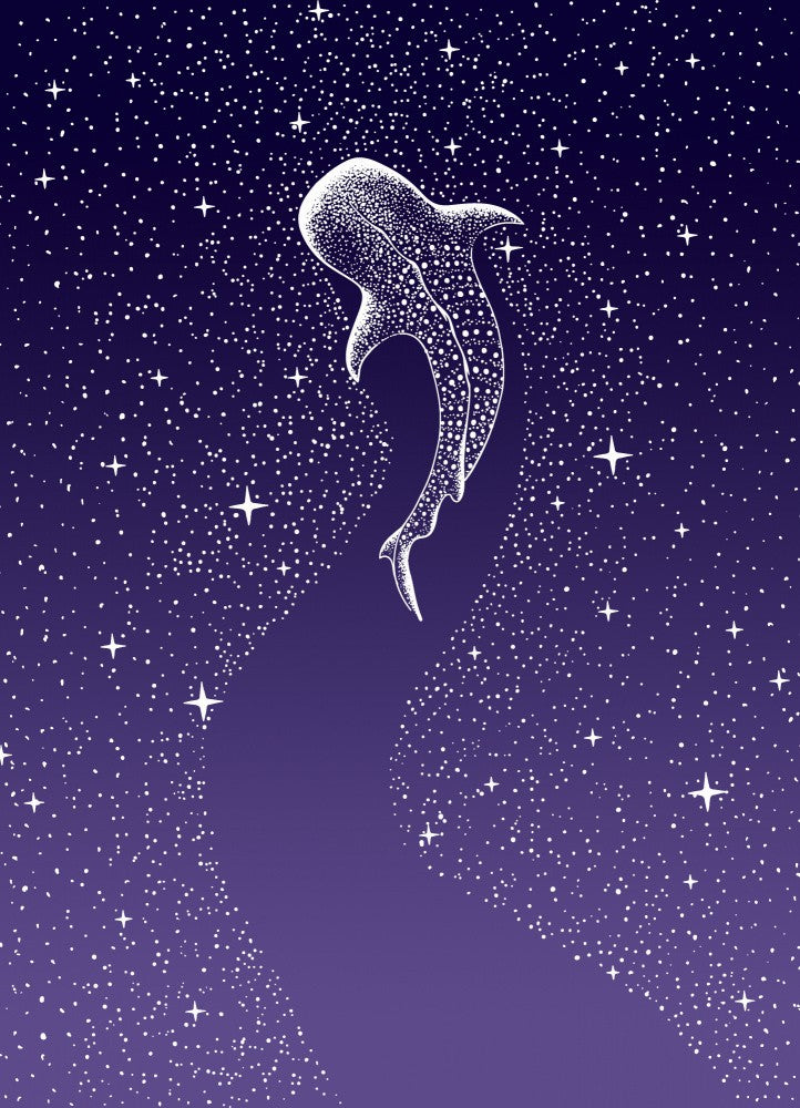 Star Eater Dark Blue To Purple Grad