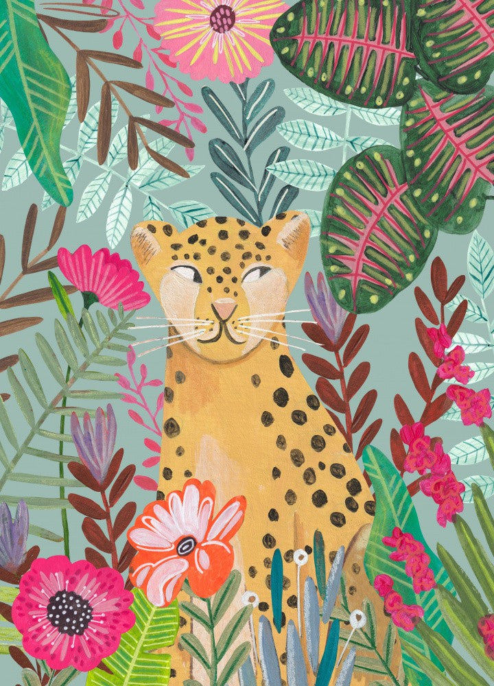 Leopard in the Jungle