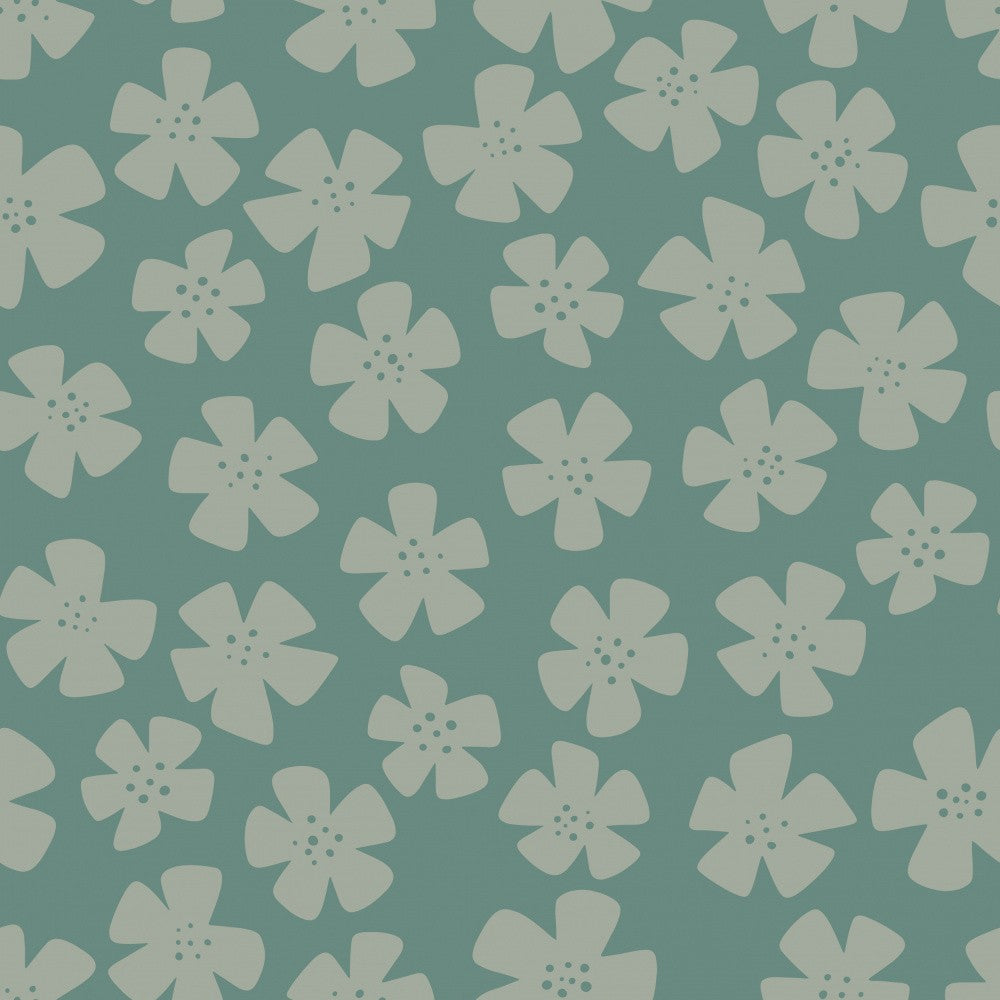 Happy Floral Mini Green