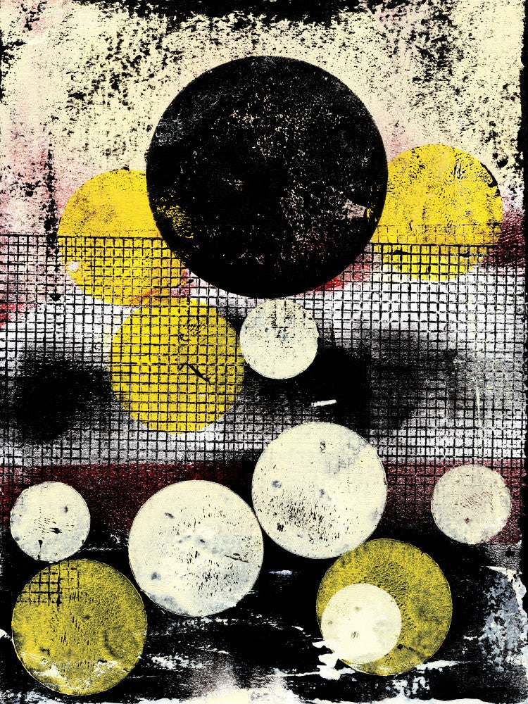 Abstract Artwork With Geometric Compositio