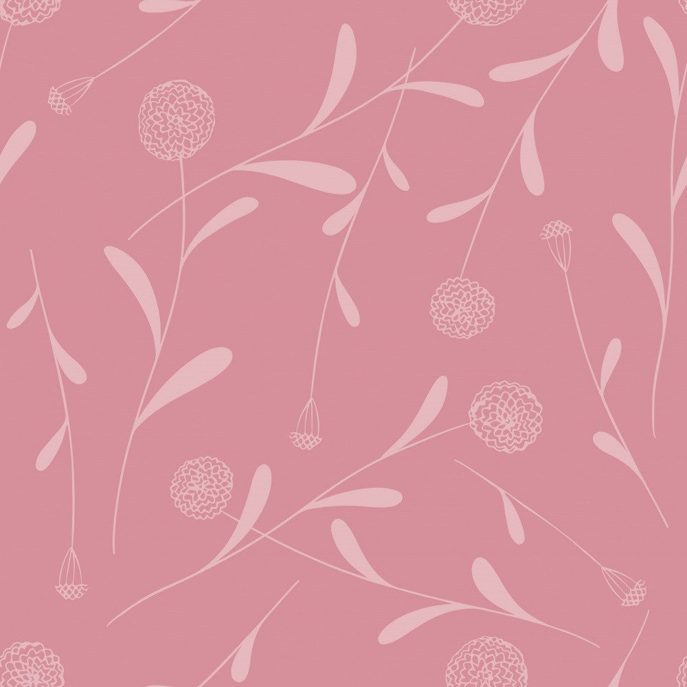 Pompom Silhouette Pink