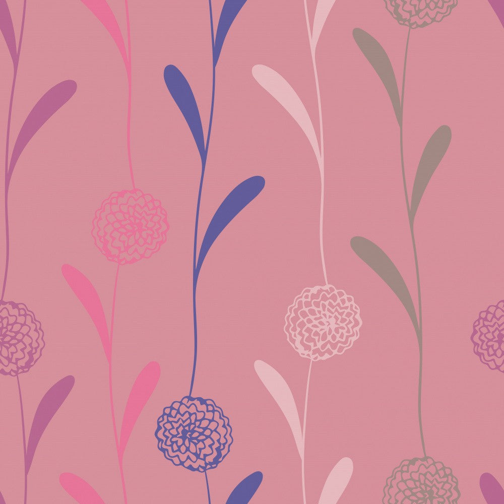Pompom Garland Pink