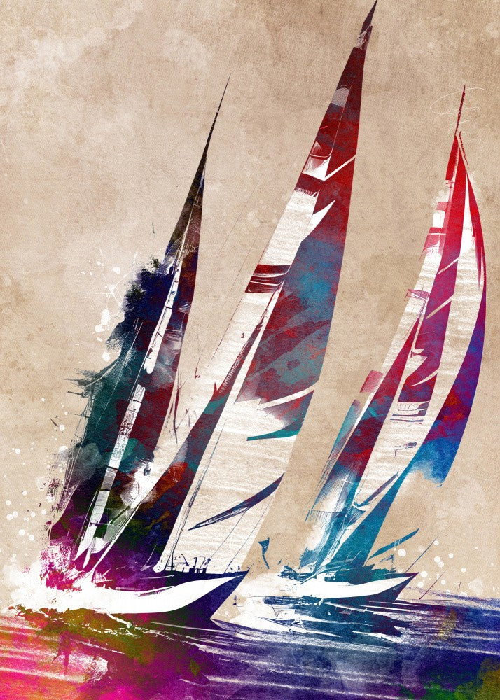 Sailing sport art 2