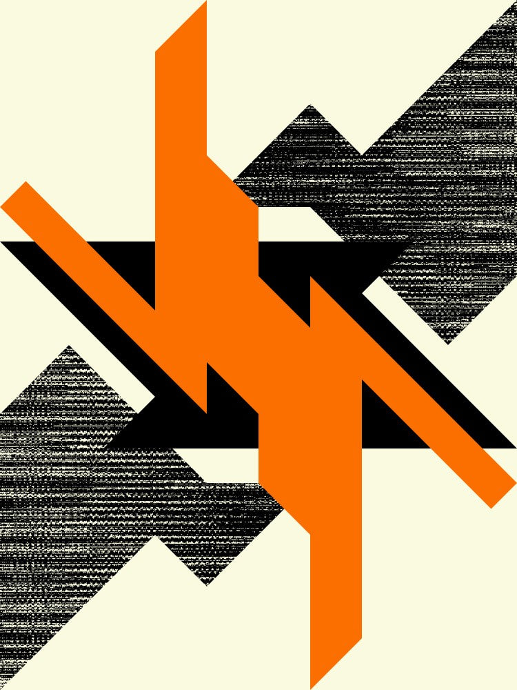 Abstract Geometric Artwork