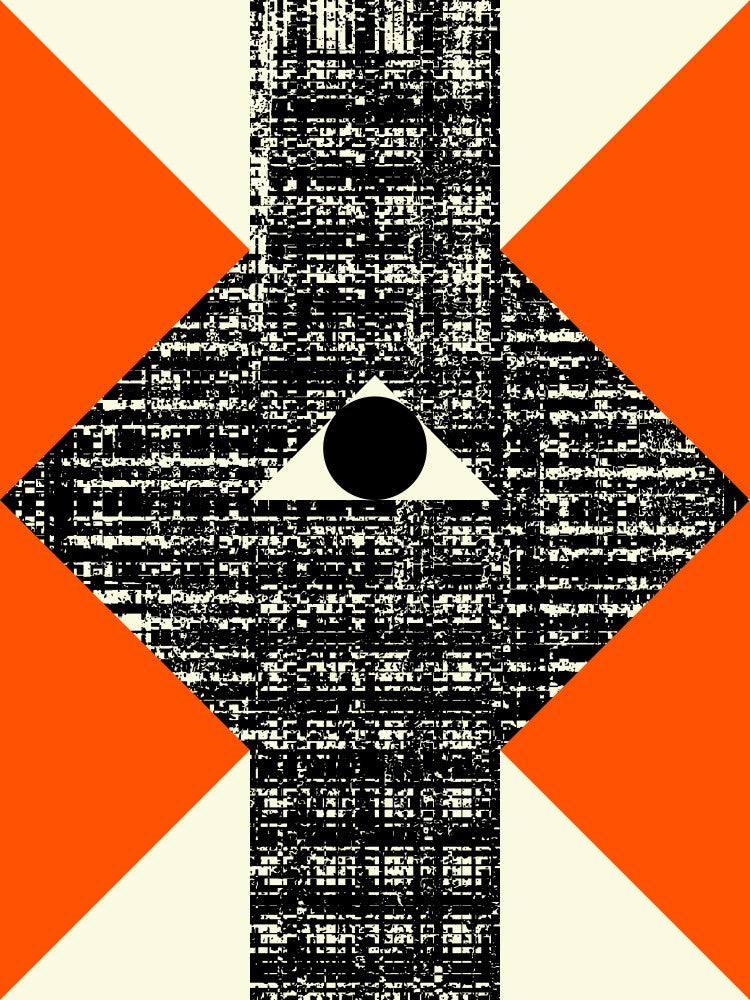 Abstract Geometric Artwork