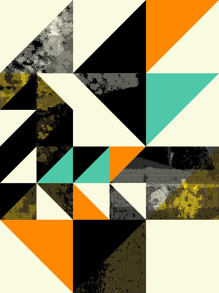 Geometric Abstract Artwork