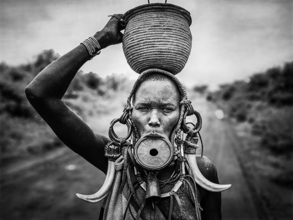 Portrait Woman Mursi,M