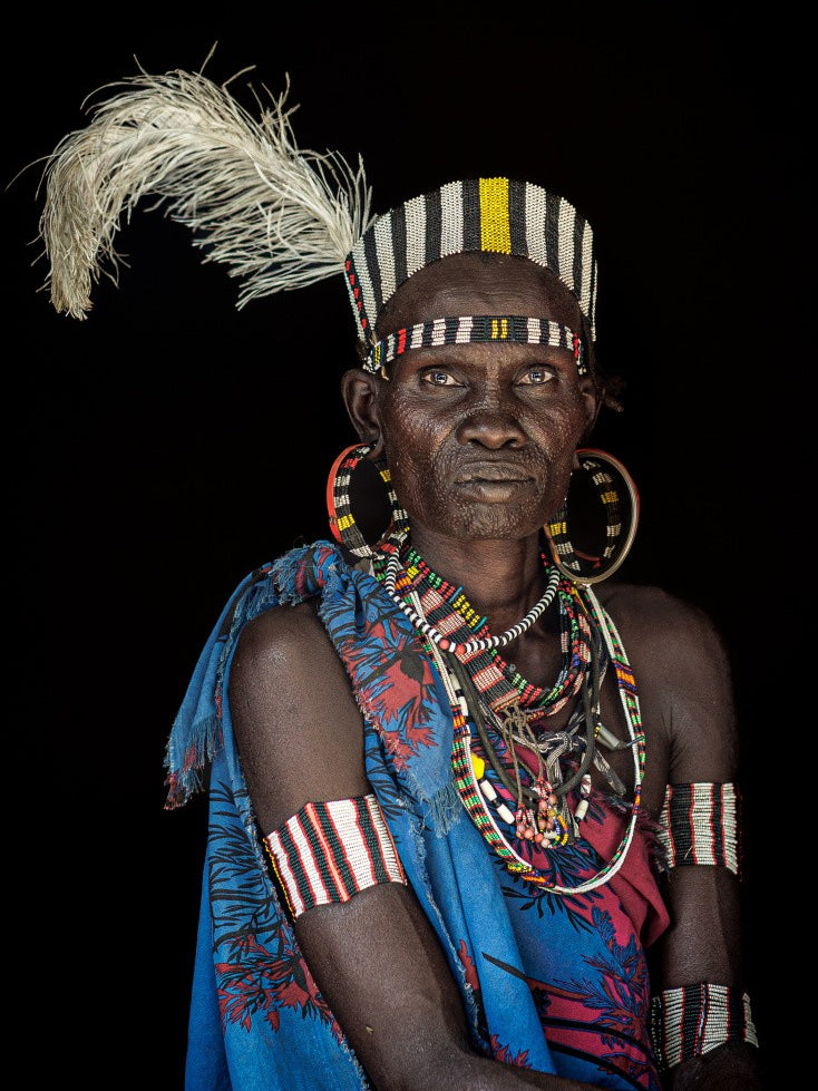 Jiye woman portrait, South Sudan