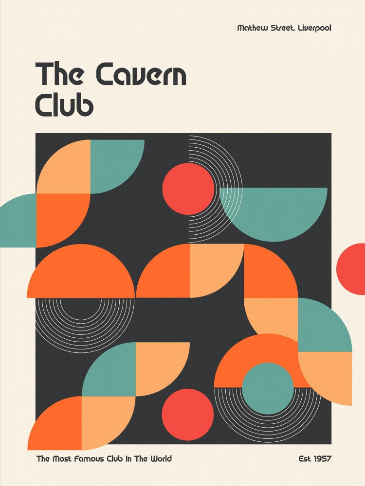 Cavern Club Design Poster