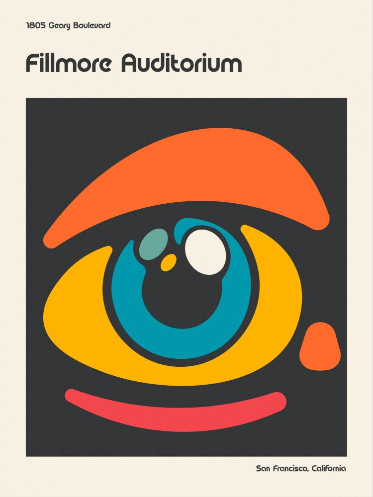 Fillmore Abstract Poster