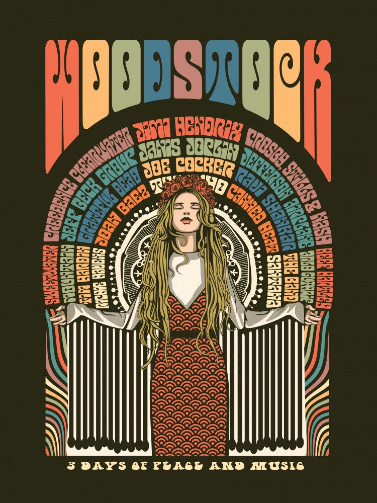 Woodstock Festival Poster