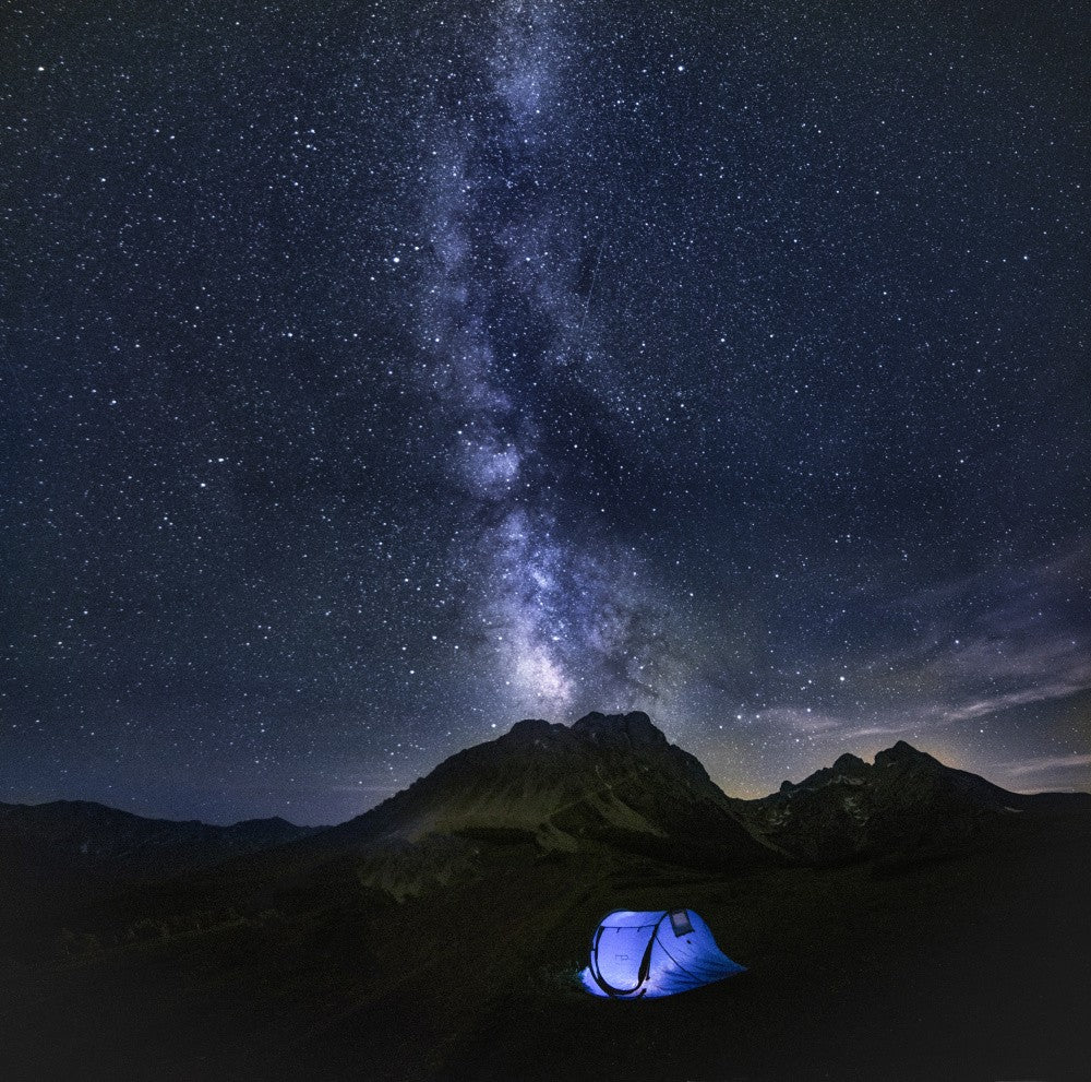 Milky Way above Mountain Komovi