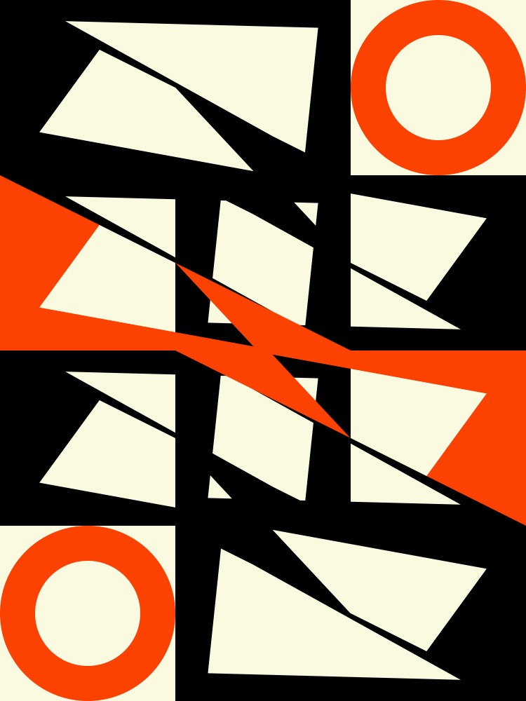 Abstract Geometry Burst
