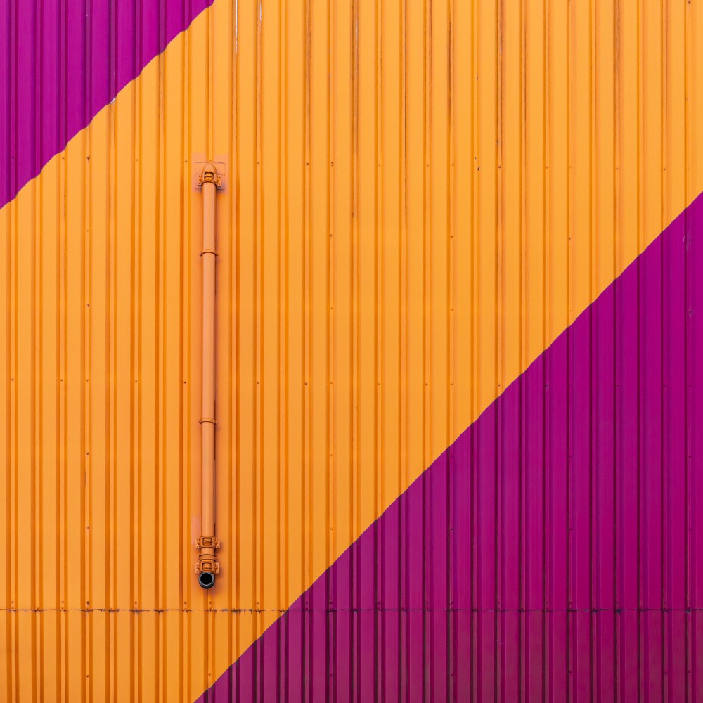 Graphic on a commercial building