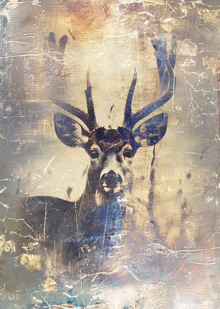 Deer Ink Illustration 03