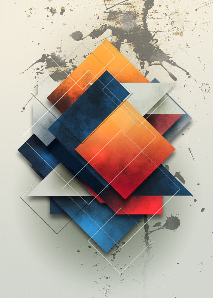 Geometric Vintage Art 16