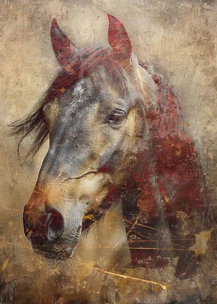 Horse Illustration 08