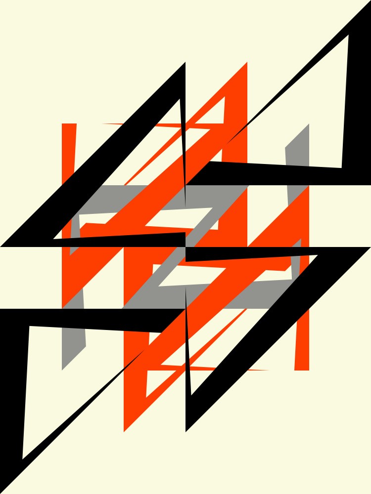 Abstract Geometric Artwork