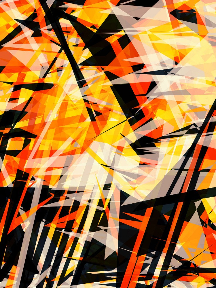 Vibrant Colorful Geometric Shapes