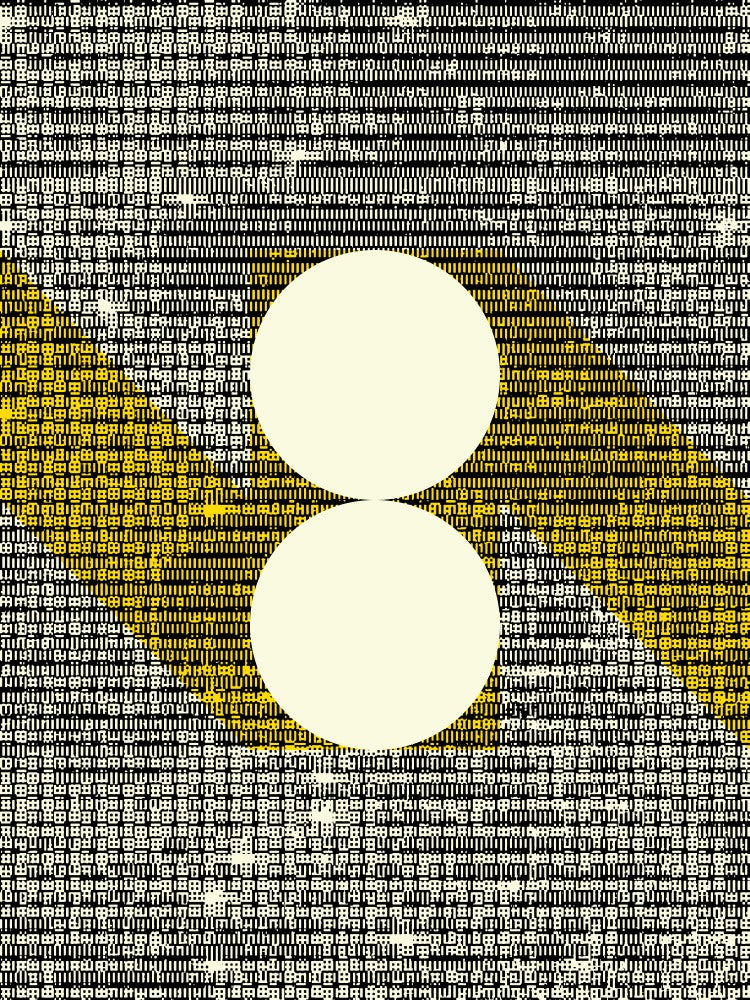 White Bold Shapes