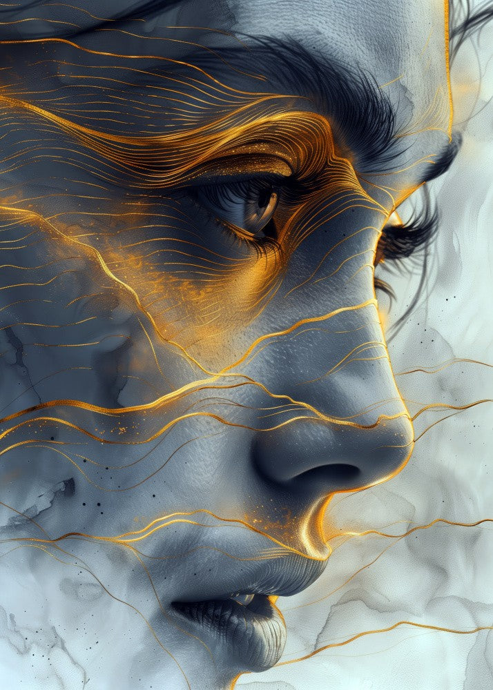 Extraordinary femininity woven with threads of gold 2