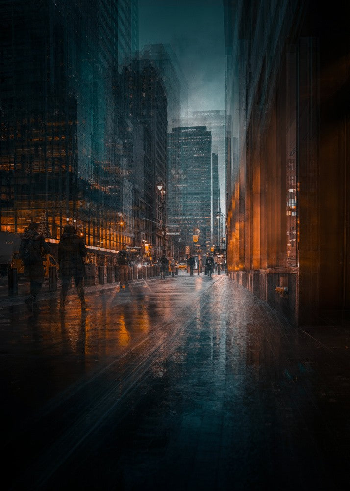 A winter morning in NYC