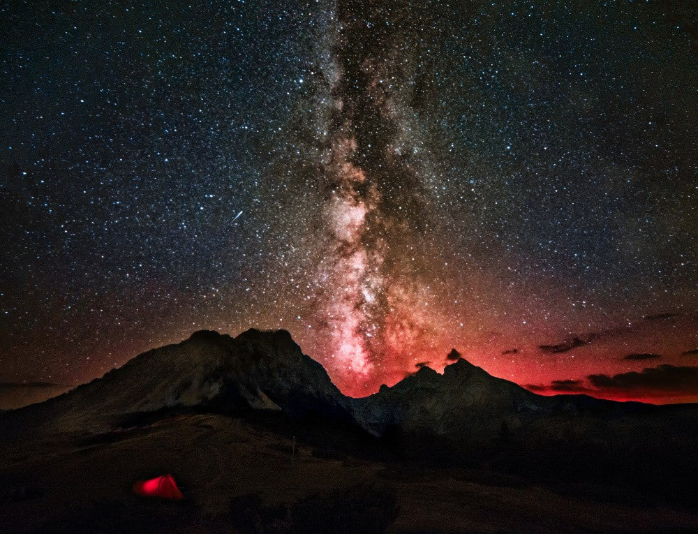 Mountain Komovi and the Milky Way