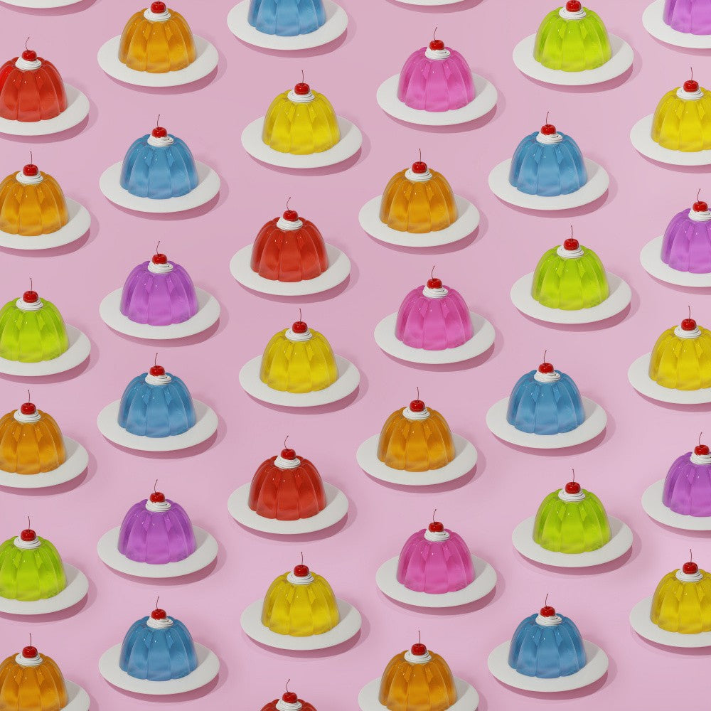 Colorful Gelatin Pattern