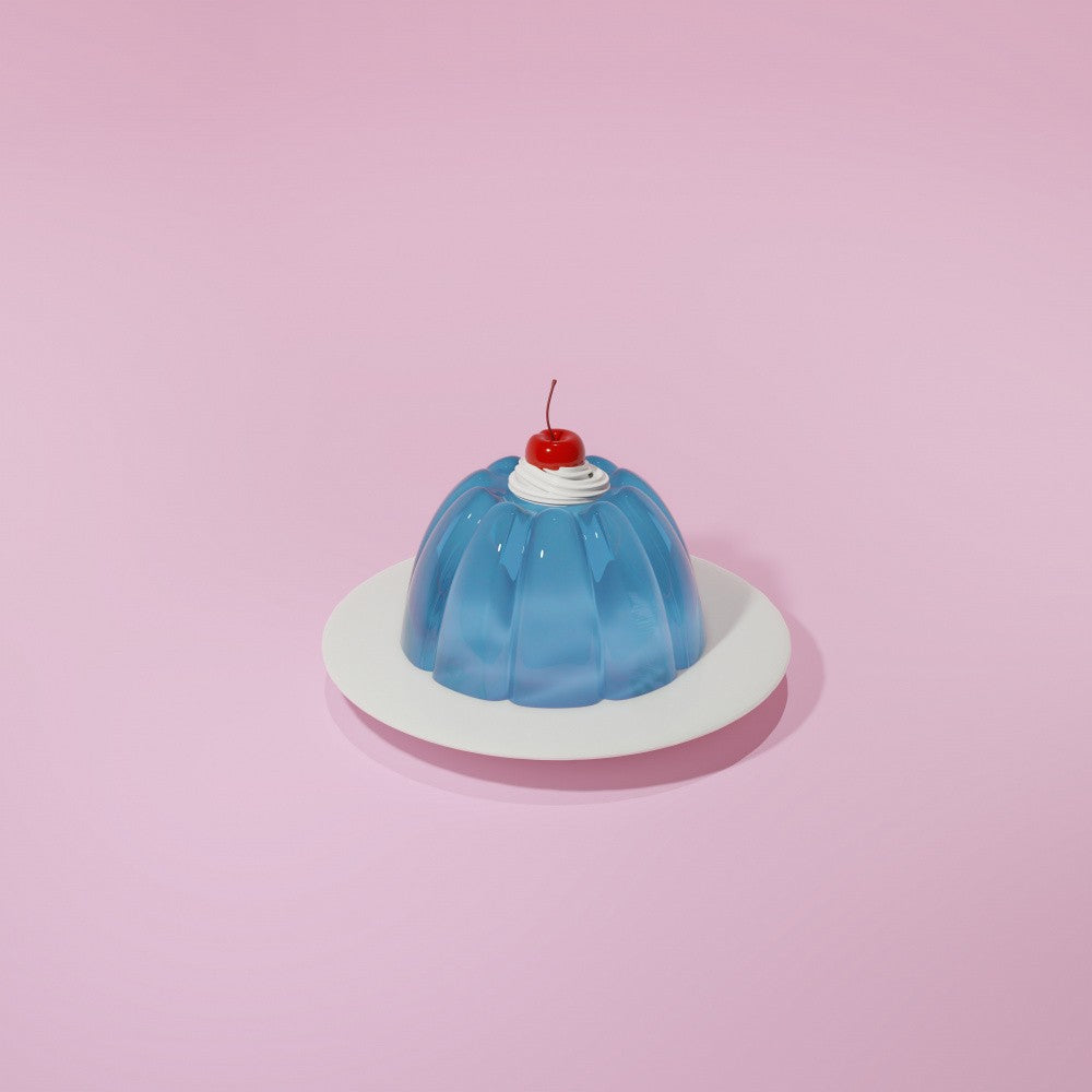 Blue Gelatin Dessert