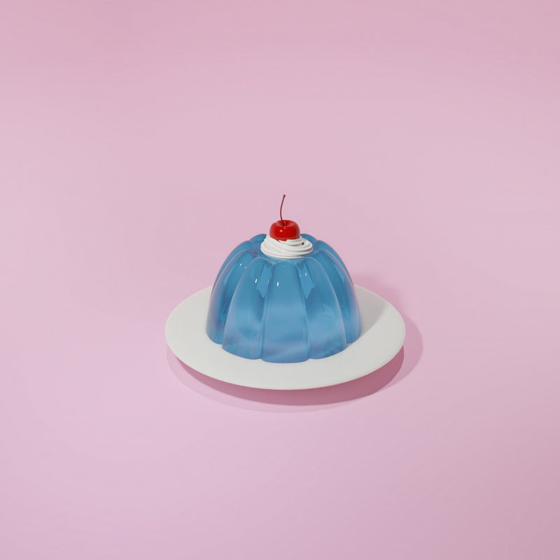 Blue Gelatin Dessert