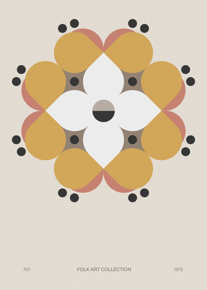 Modern folk art collection no 11