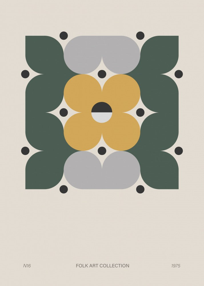 Modern folk art collection no 16