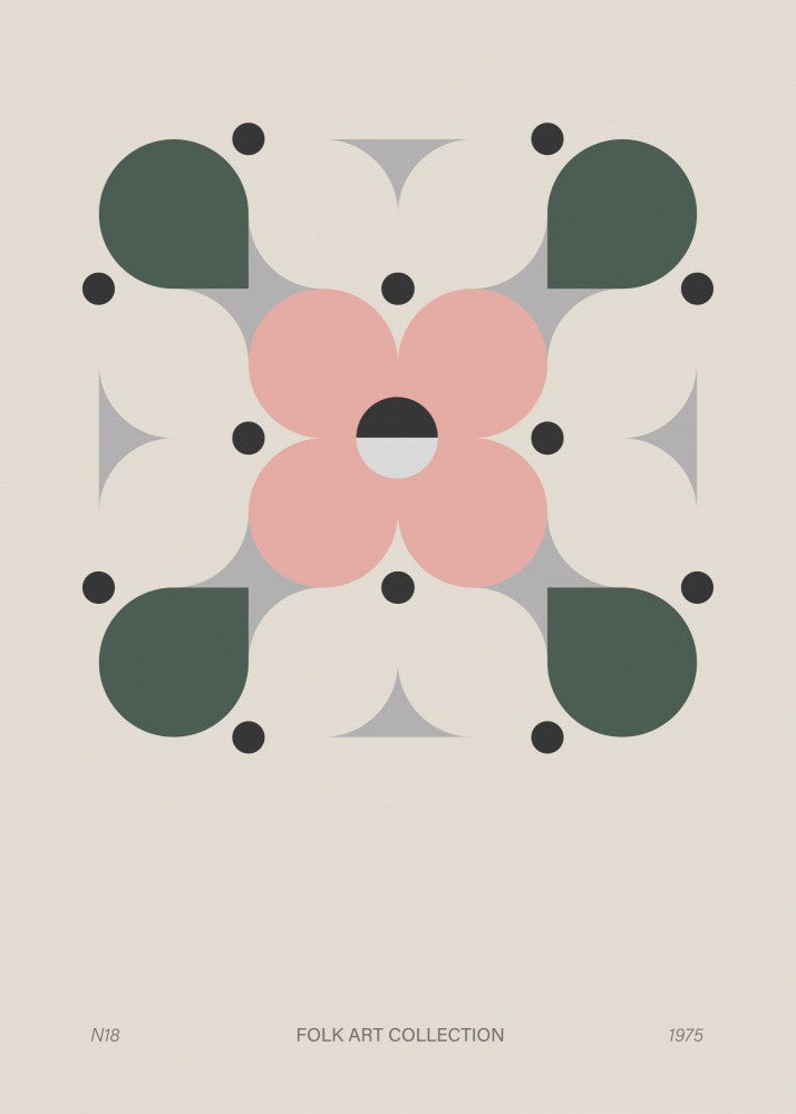 Modern folk art collection no 18