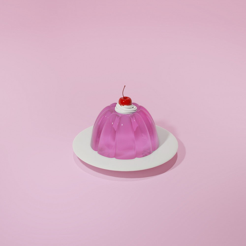 Pink  Gelatin Dessert