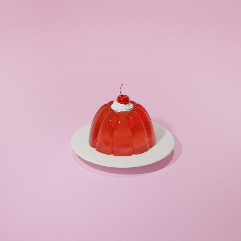 Red Gelatin Dessert