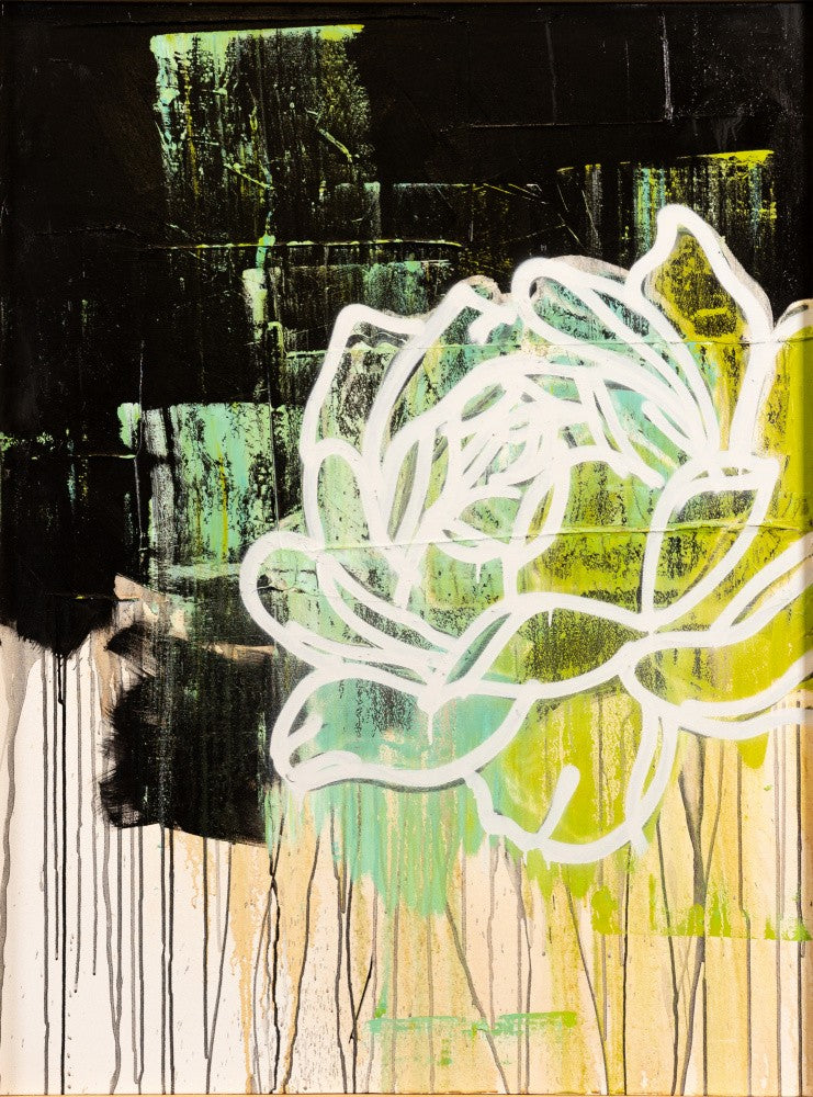 Green yellow flower