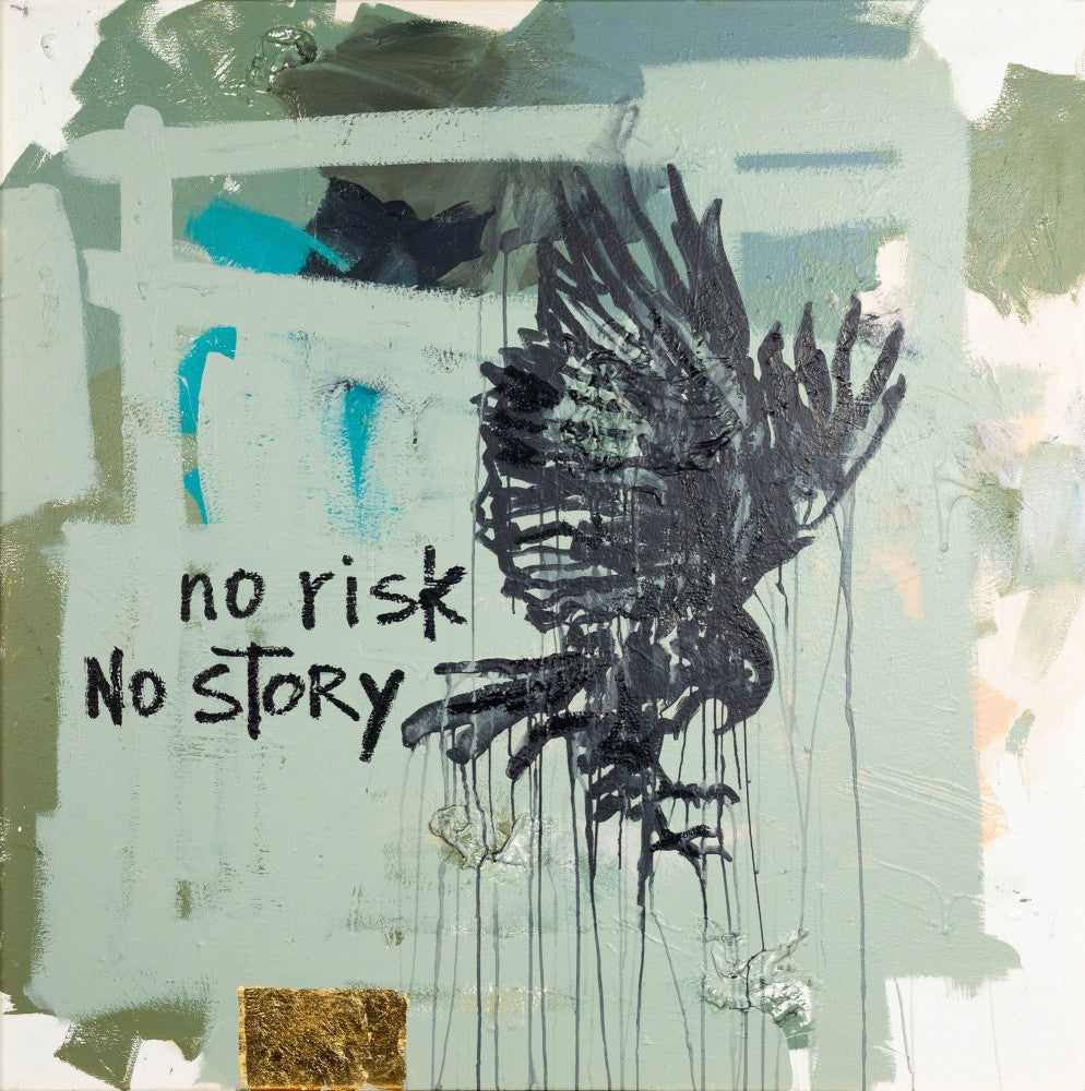 No Risk No Story Green