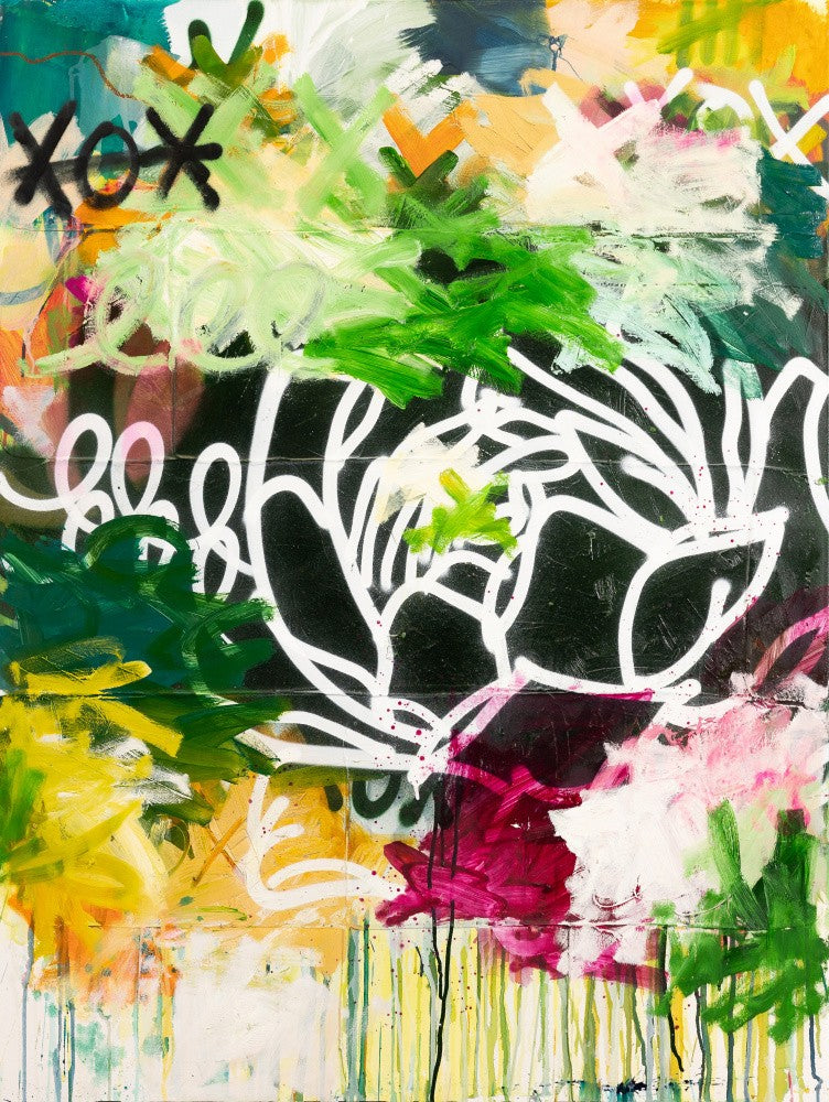  xo green flower
