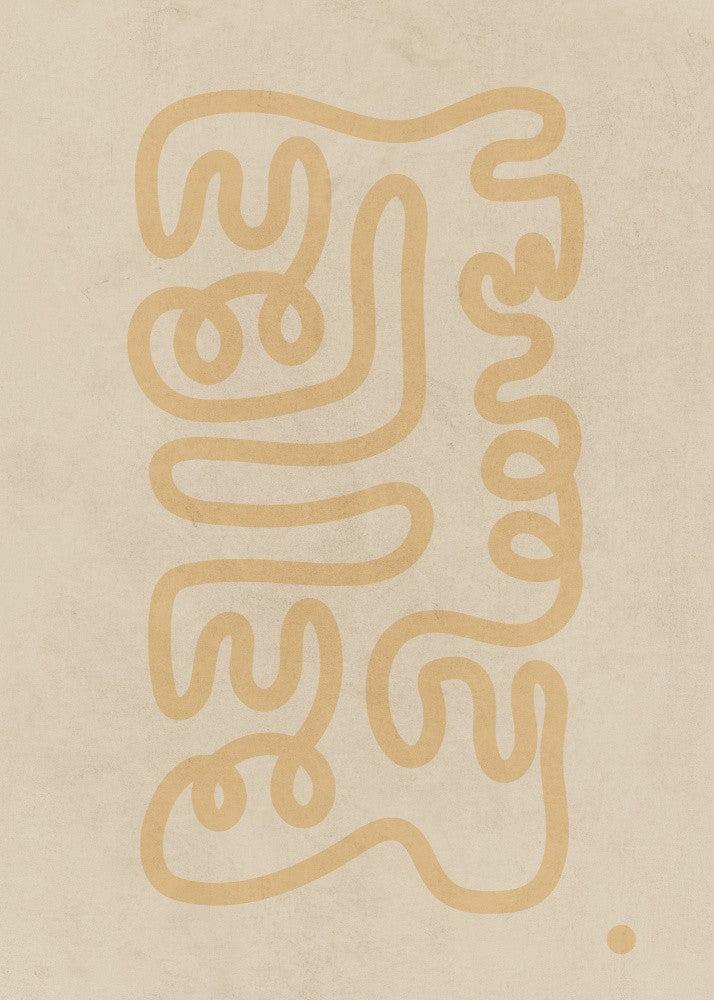 The Yellow Curl Poster