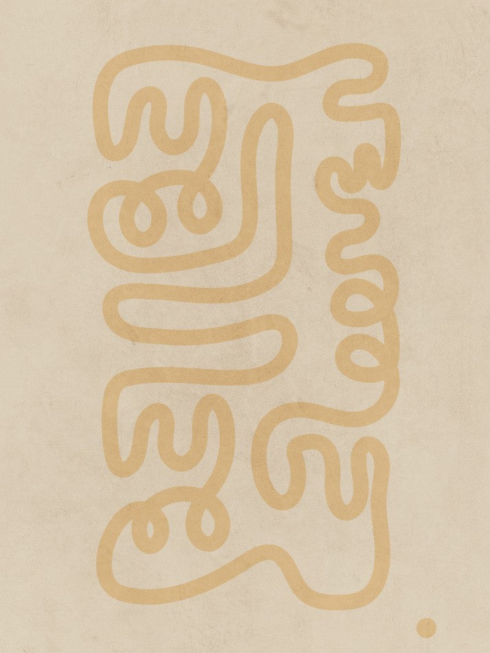 The Yellow Curl Poster