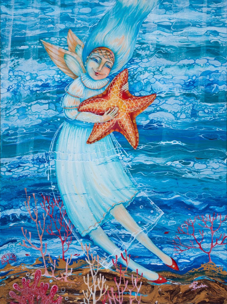 Dance of an Angel With a Star