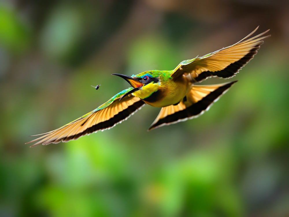 mid-air action