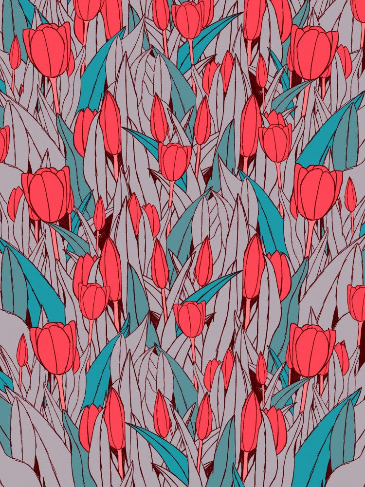The Red Tulips