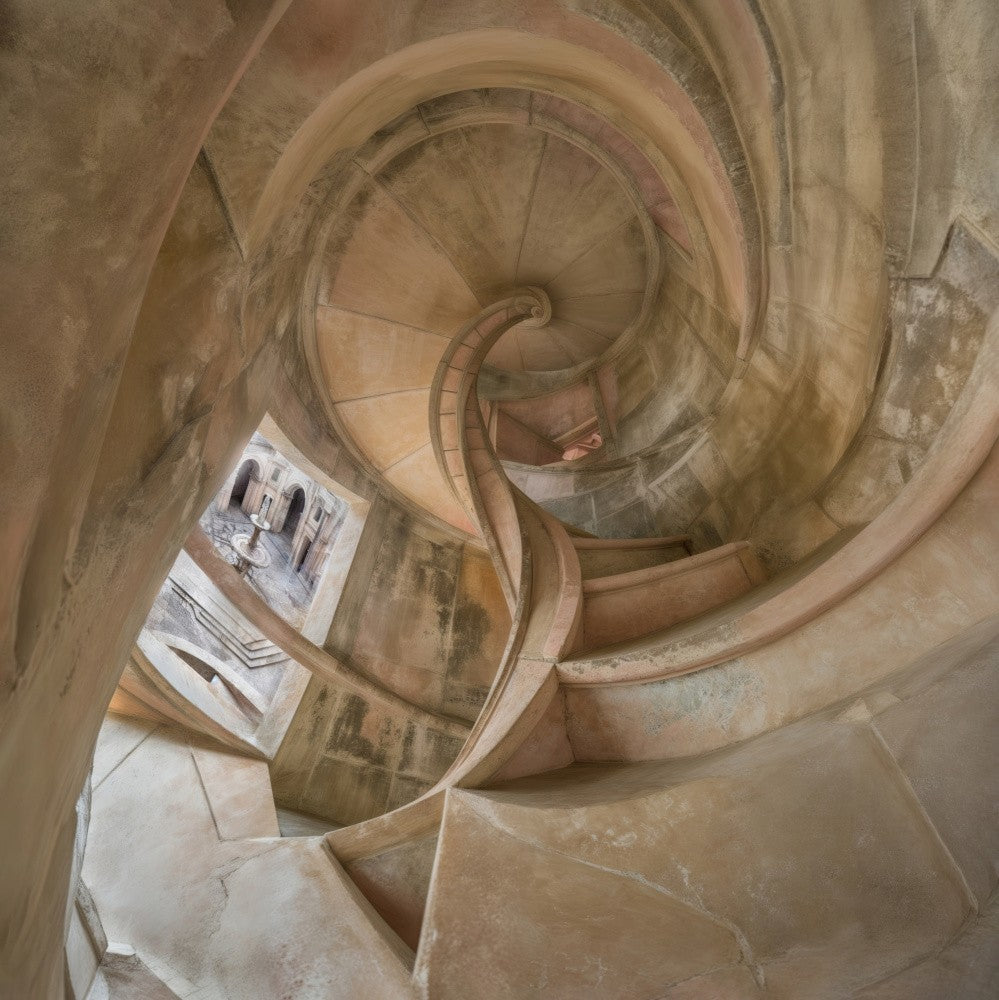 Spirale dans le monastère