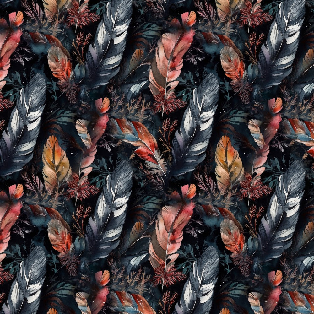 Pattern 15 feathers