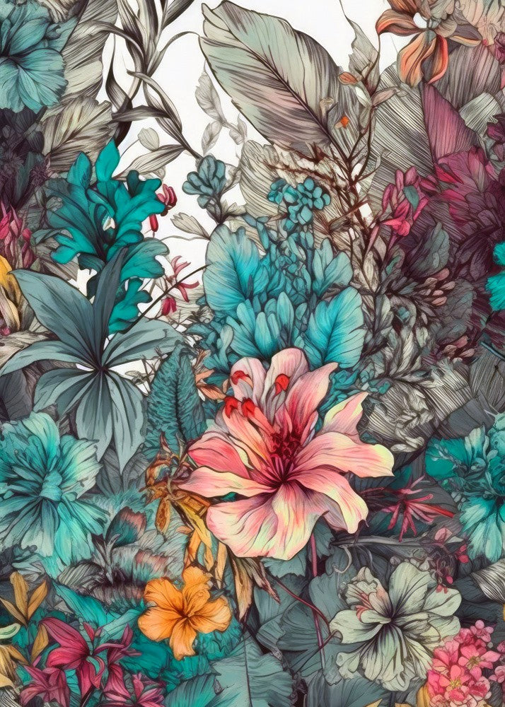 Flowers plant art