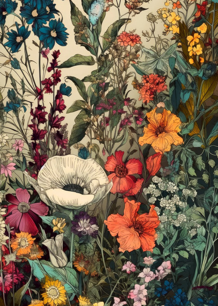 Flowers plant art
