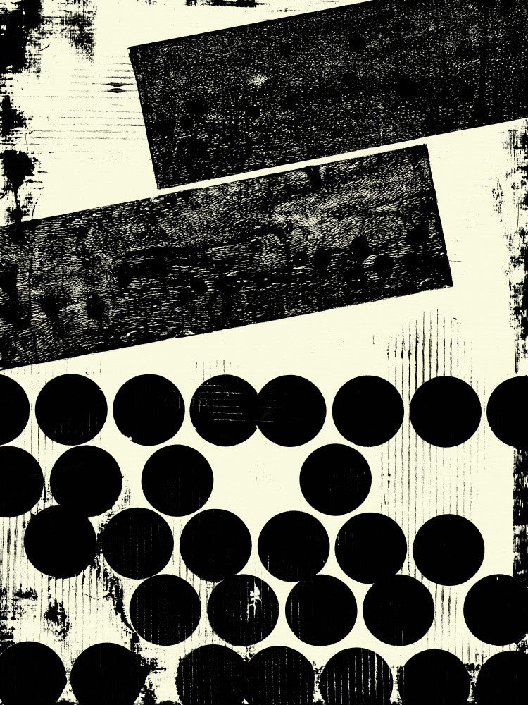Bold Black Circles and Rectangles